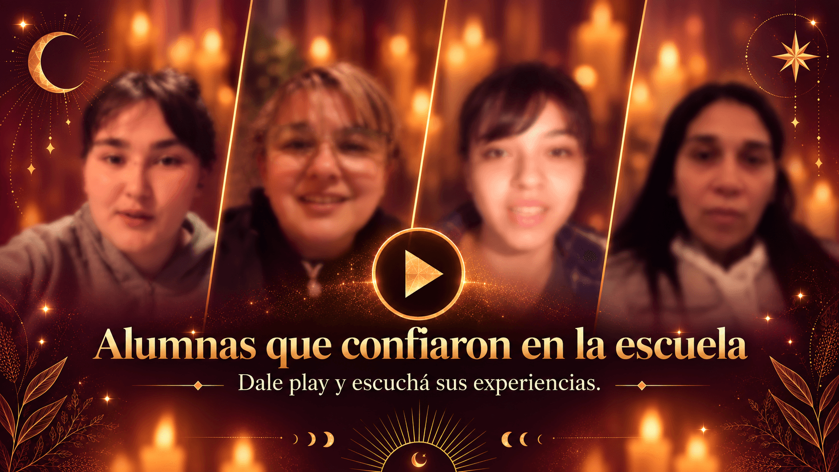 Alumnas que confiaron en la escuela. Dale play y escuchá sus experiencias.